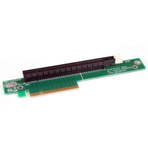 pci express x8 to x16 slot extension adapter